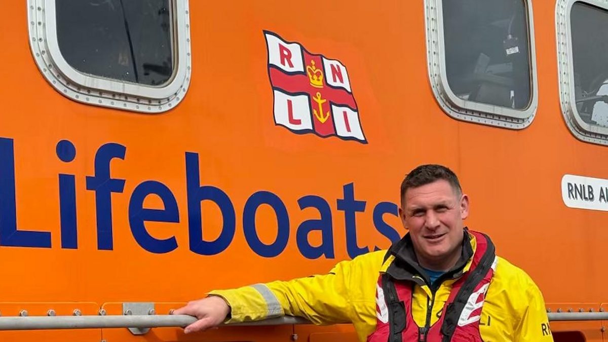 BBC Radio Devon - John Acres, 16/04/2024, Newly appointed coxswain at ...