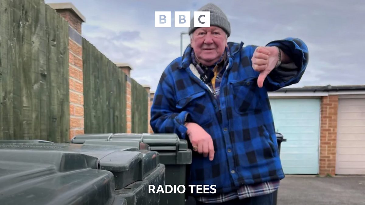 BBC Radio Tees BBC Radio Tees, Middlesbrough bin day mayhem