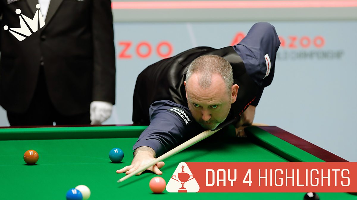 BBC iPlayer Snooker World Championship 2024 Highlights Day 4