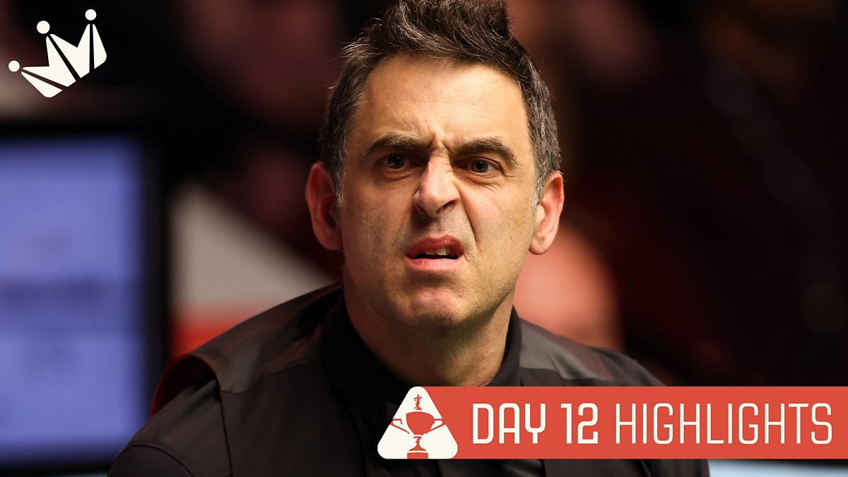 BBC iPlayer Snooker World Championship 2024 Highlights Day 12