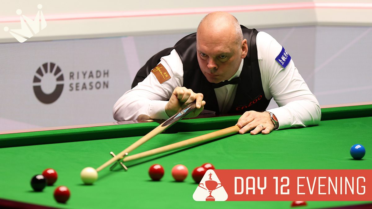 BBC Sport Snooker World Championship, 2024, Day 12 Evening Session