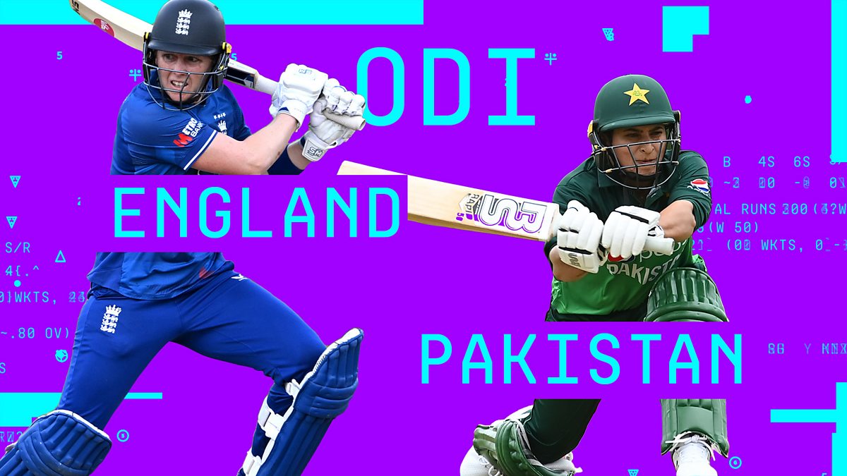 BBC Sport Women's ODI Cricket, 2024, England v Pakistan First ODI