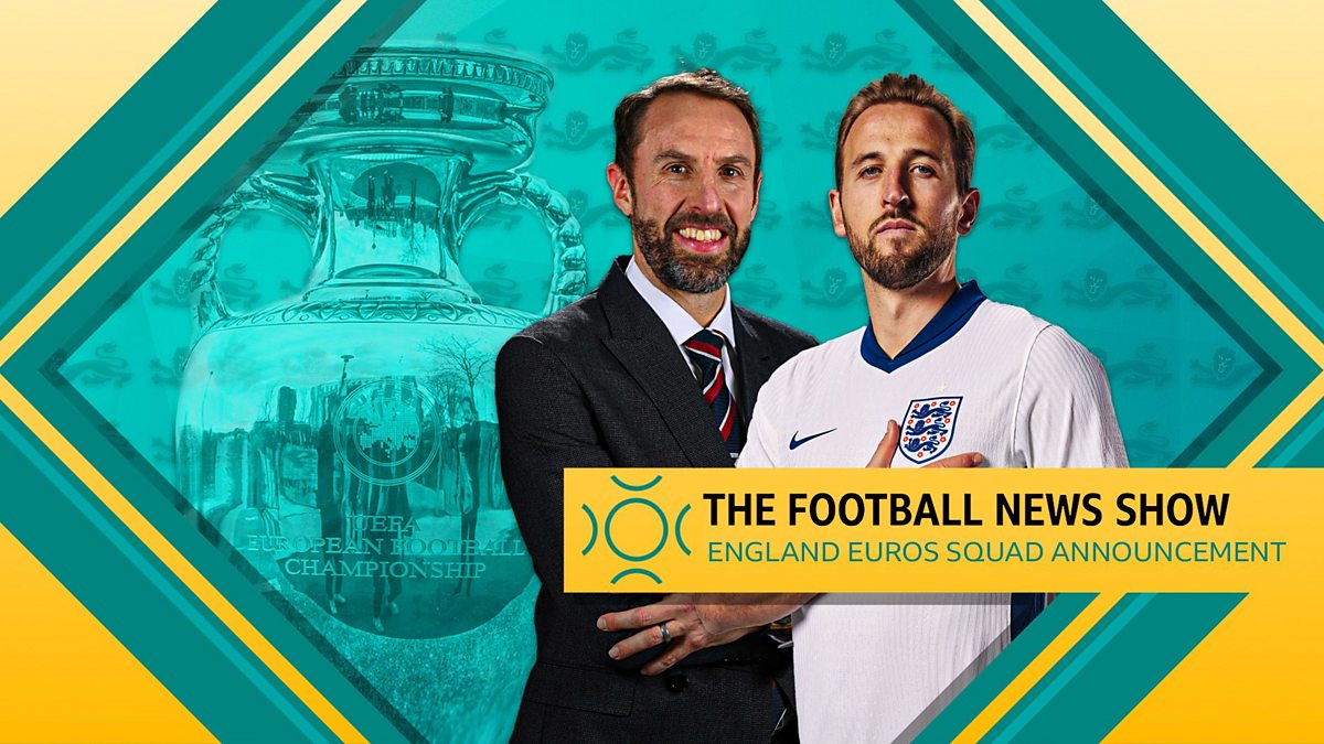 BBC Sport Euro 2024, Press Conferences, England announce initial Euro