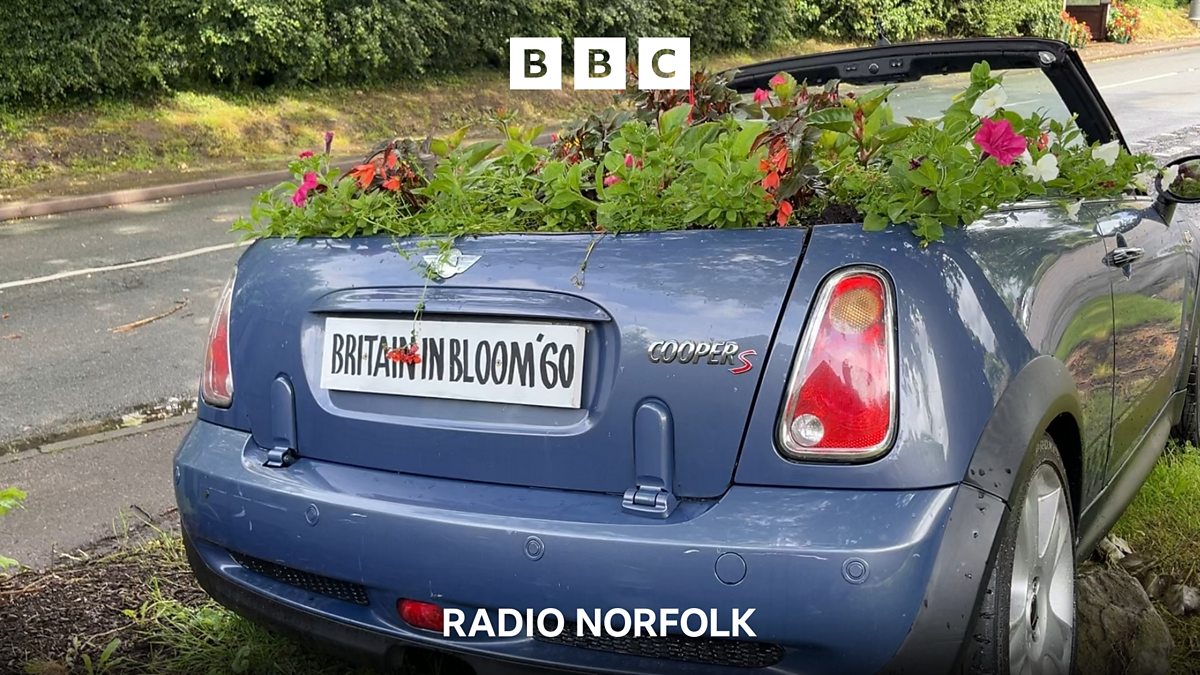 BBC Radio Norfolk - BBC Radio Norfolk, ‘Mini’ planter for Filby in Bloom