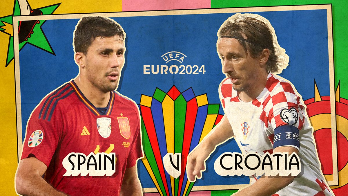 BBC Sport Euro 2024, Group Stage, Spain v Croatia