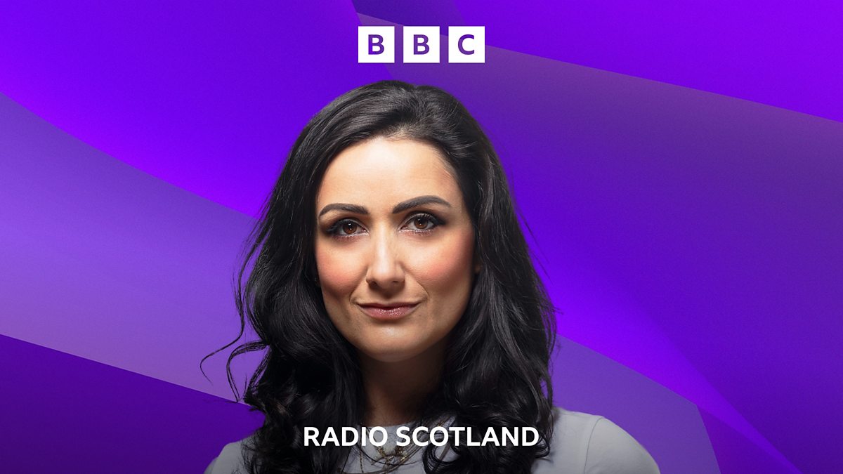 BBC Radio Scotland Shereen, Zara Janjua sits in