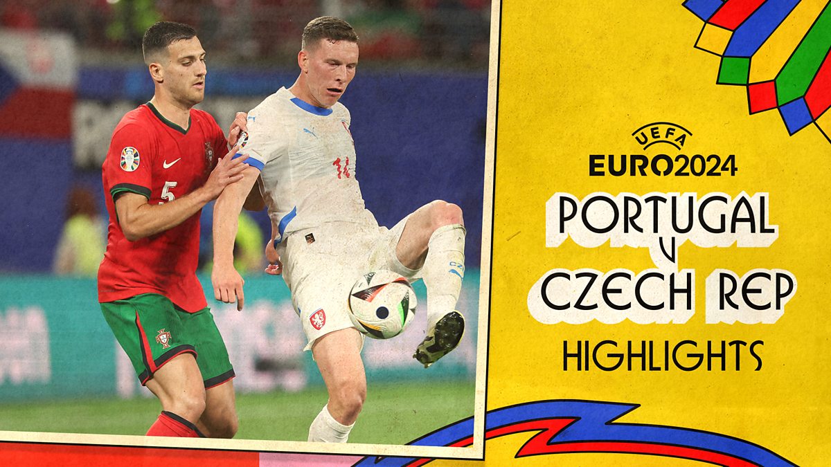 BBC iPlayer Euro 2024 Portugal v Czech Republic Highlights