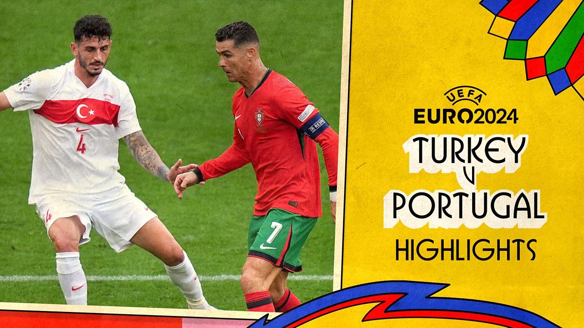 BBC iPlayer Euro 2024 Group Stage Turkey v Portugal Highlights