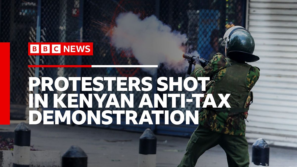 BBC News - Protesters Shot In Kenyan Anti-Tax Demonstration