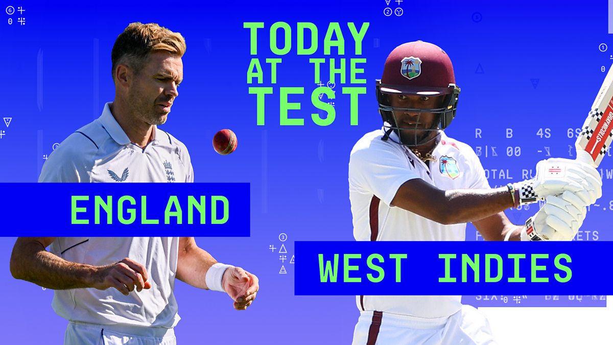 BBC Sport Cricket Today at the Test, England v West Indies 2024