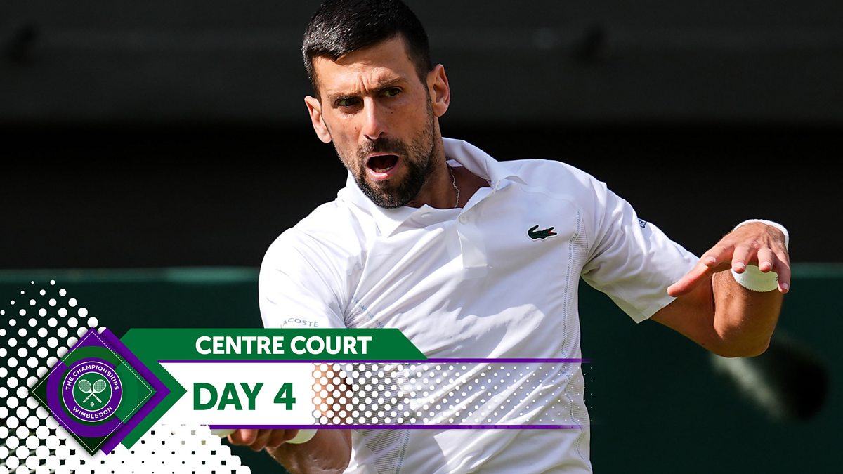 Wimbledon - Centre Court - Day Four - BBC iPlayer