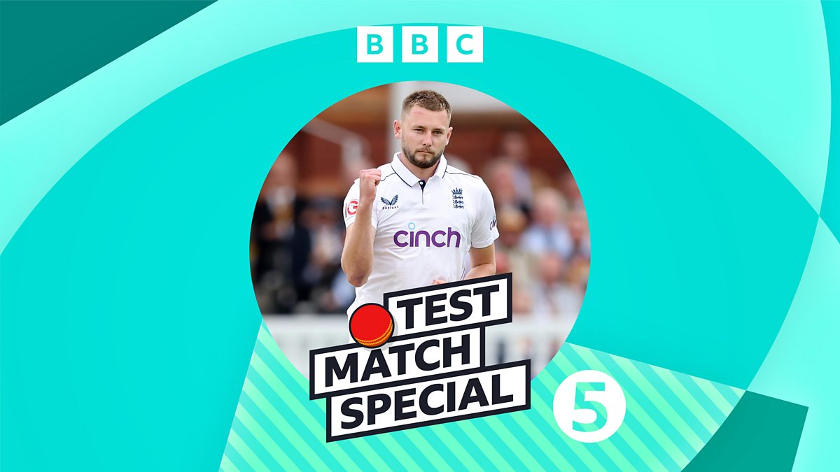 Bbc Radio 5 Live Test Match Special England V West Indies Dream Debut For Atkinson As 9202