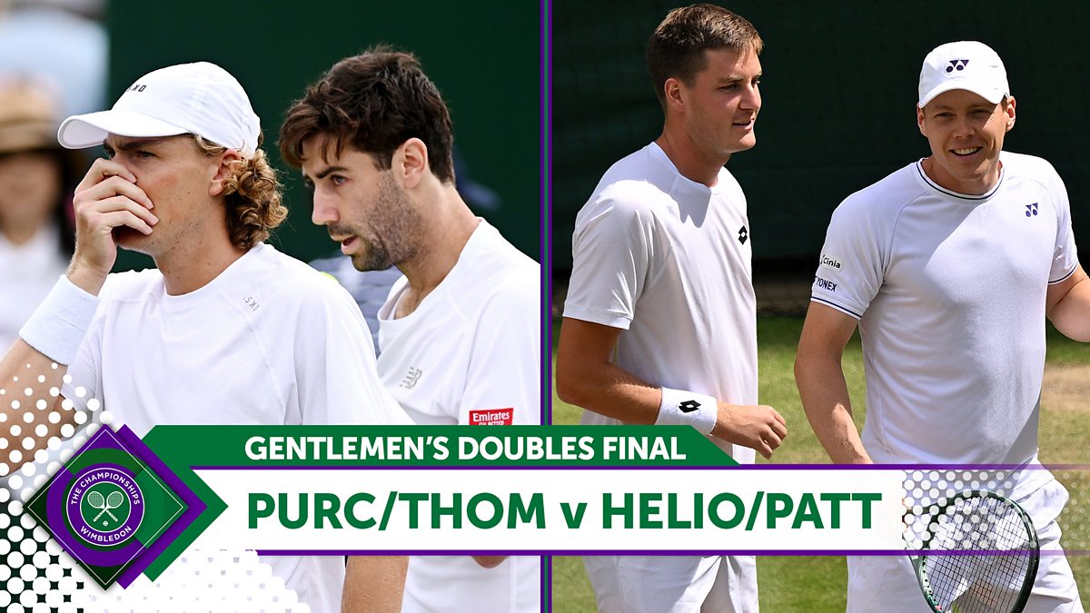Wimbledon Mens Doubles Final and Ladies Double Final BBC iPlayer