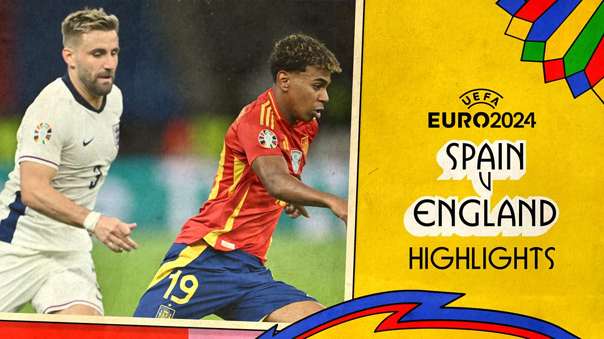 Euro 2024 Spain v England Highlights BBC iPlayer