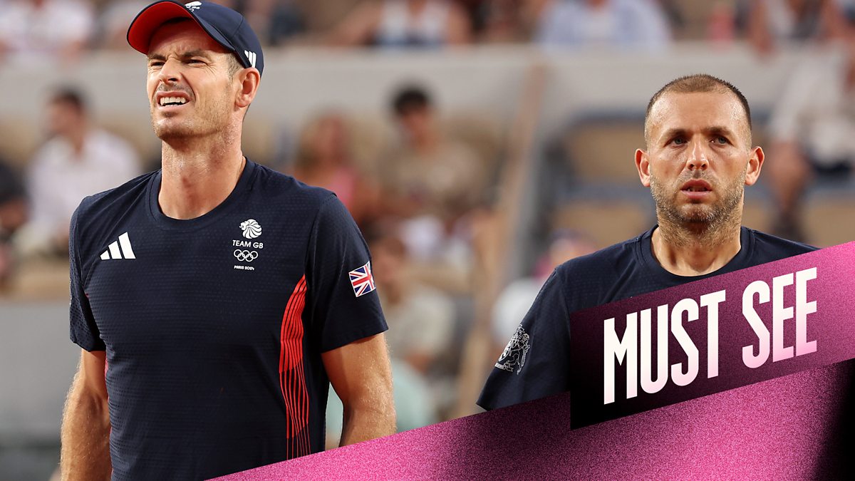 BBC Sport Olympics, Paris 2024, Day 6 Tennis Men's QuarterFinal