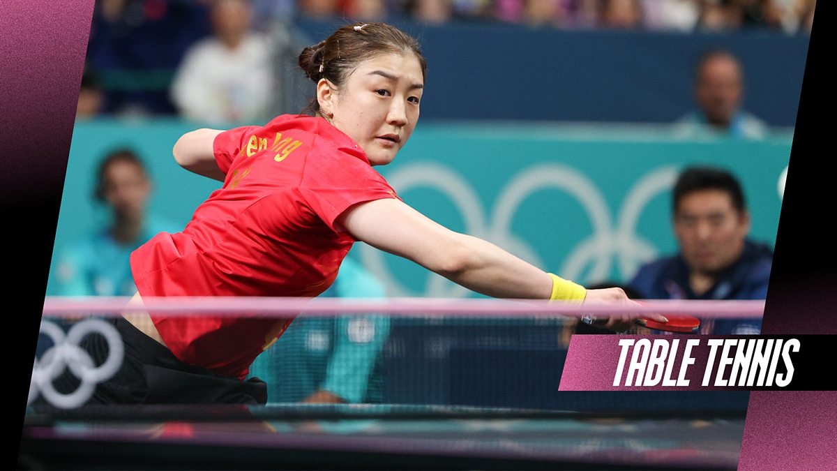 BBC Sport Olympics, Paris 2024, Day 8 Extra Table Tennis Women’s