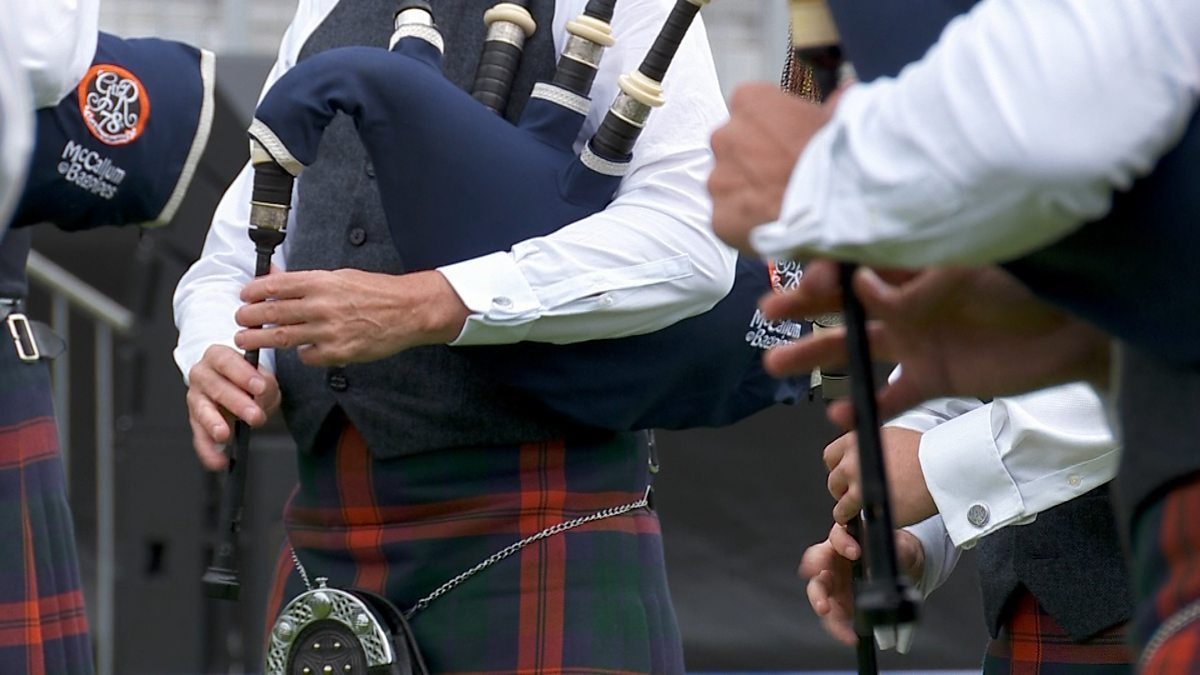 BBC One - World Pipe Band Championships, 78th Fraser Highlanders ...