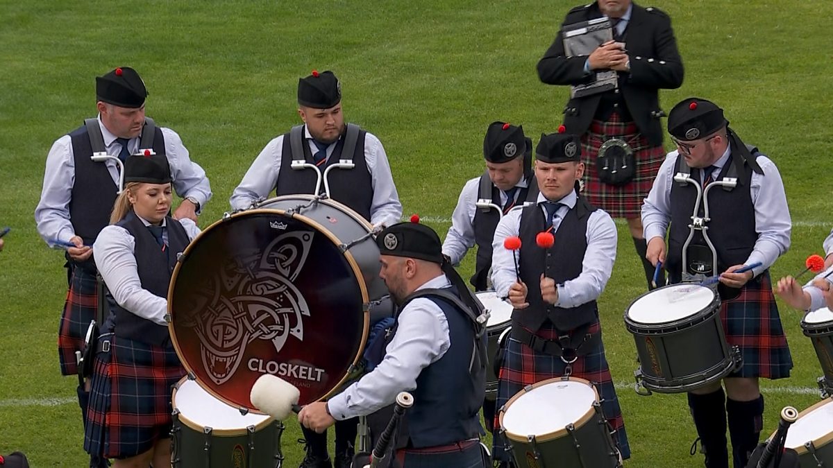 BBC One World Pipe Band Championships, Closkelt Medley