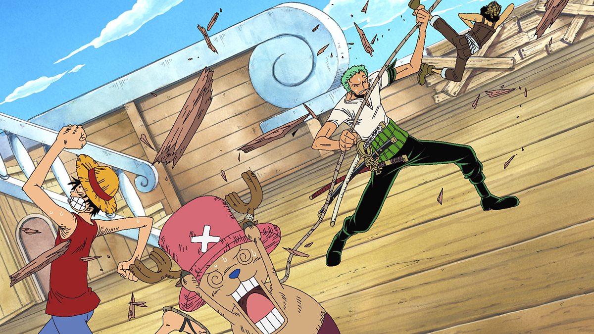 One Piece - Sky Island (136-206): 147. Distinguished Pirates! A Man Who ...