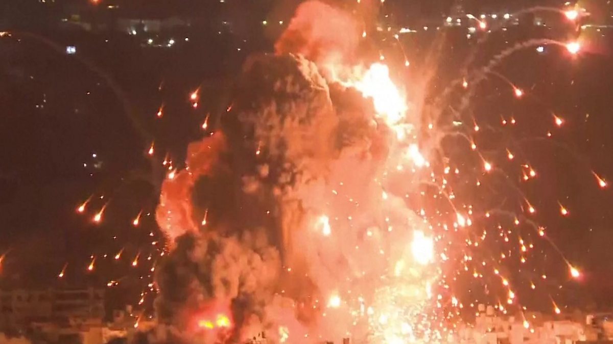 Powerful explosion rocks Beirut overnight