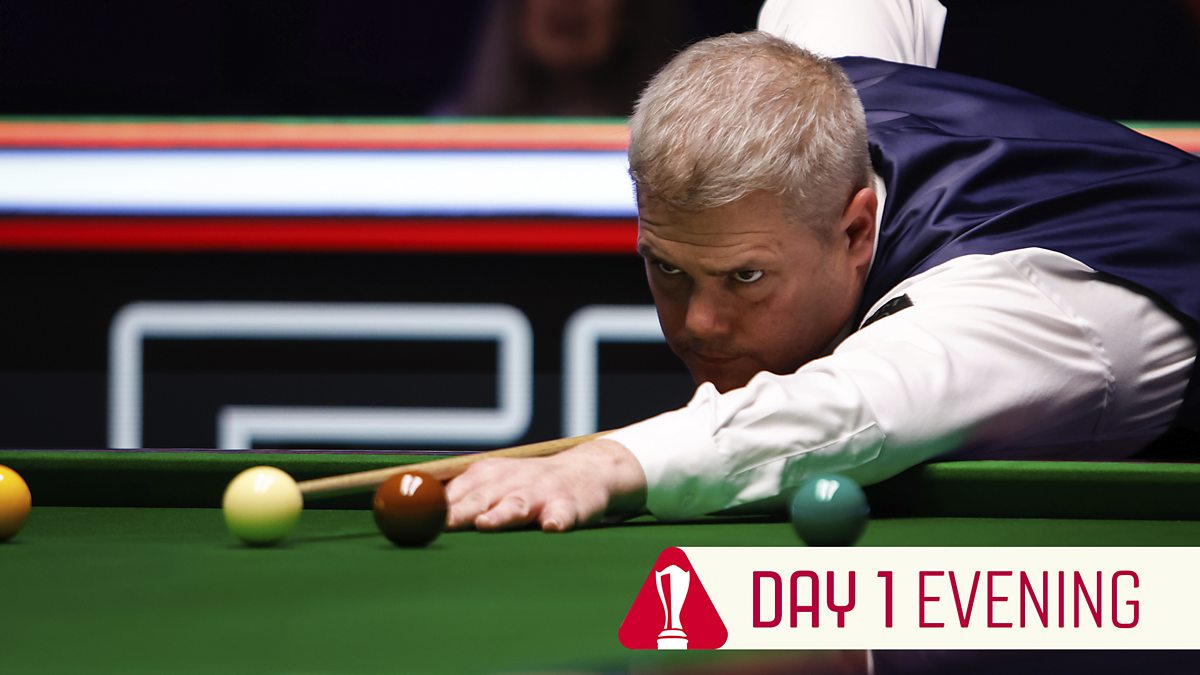 Snooker UK Championship 2024 Day 1, Evening BBC iPlayer