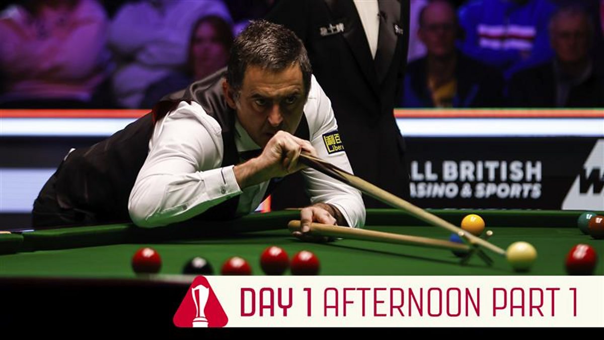 Snooker UK Championship 2024 Day 1, Afternoon, Part 1 BBC iPlayer