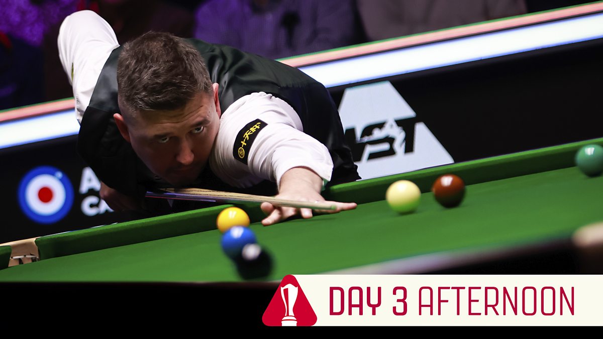 Snooker UK Championship 2024 Day 3, Afternoon BBC iPlayer