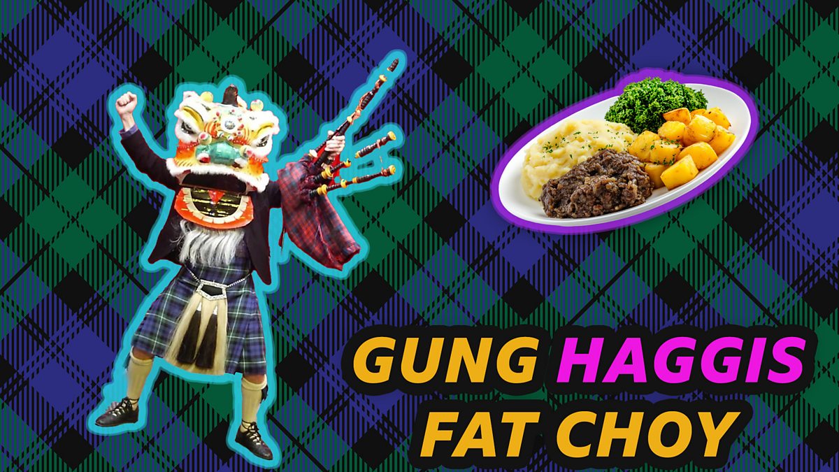 BBC The Social, Chinese/Burns Fusion? It's Gung Haggis Fat Choy