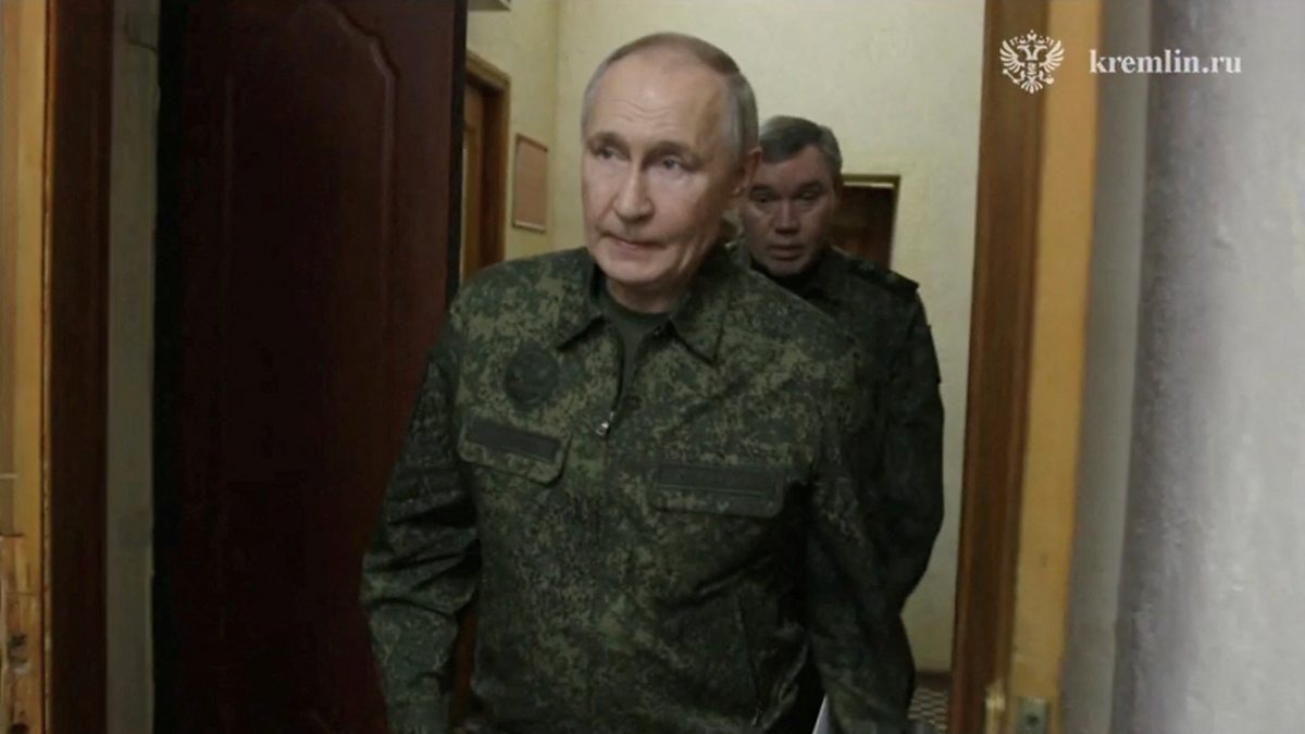 Putin Visits Kursk - BBC iPlayer