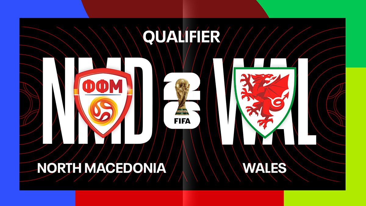 BBC Sport - International Football, 2024/25, World Cup Qualifier: North  Macedonia v Wales