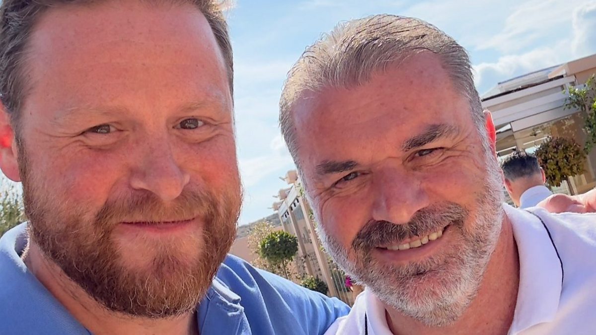 Spurs fan writes Ange Postecoglou a letter which goes viral - BBC