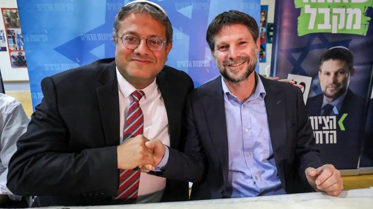 UK sanctions Israeli ministers Bezalel Smotrich and Itamar Ben-Gvir