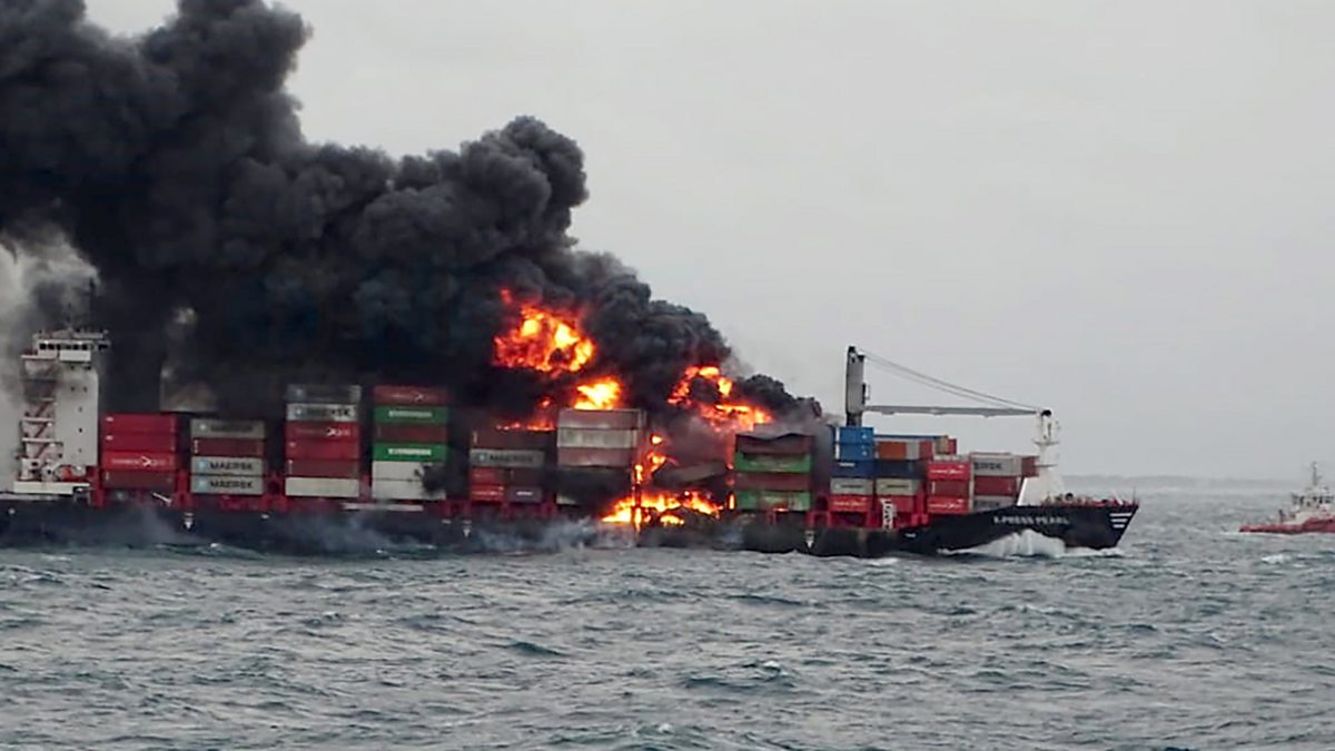 Sri Lanka: The X-Press Pearl disaster