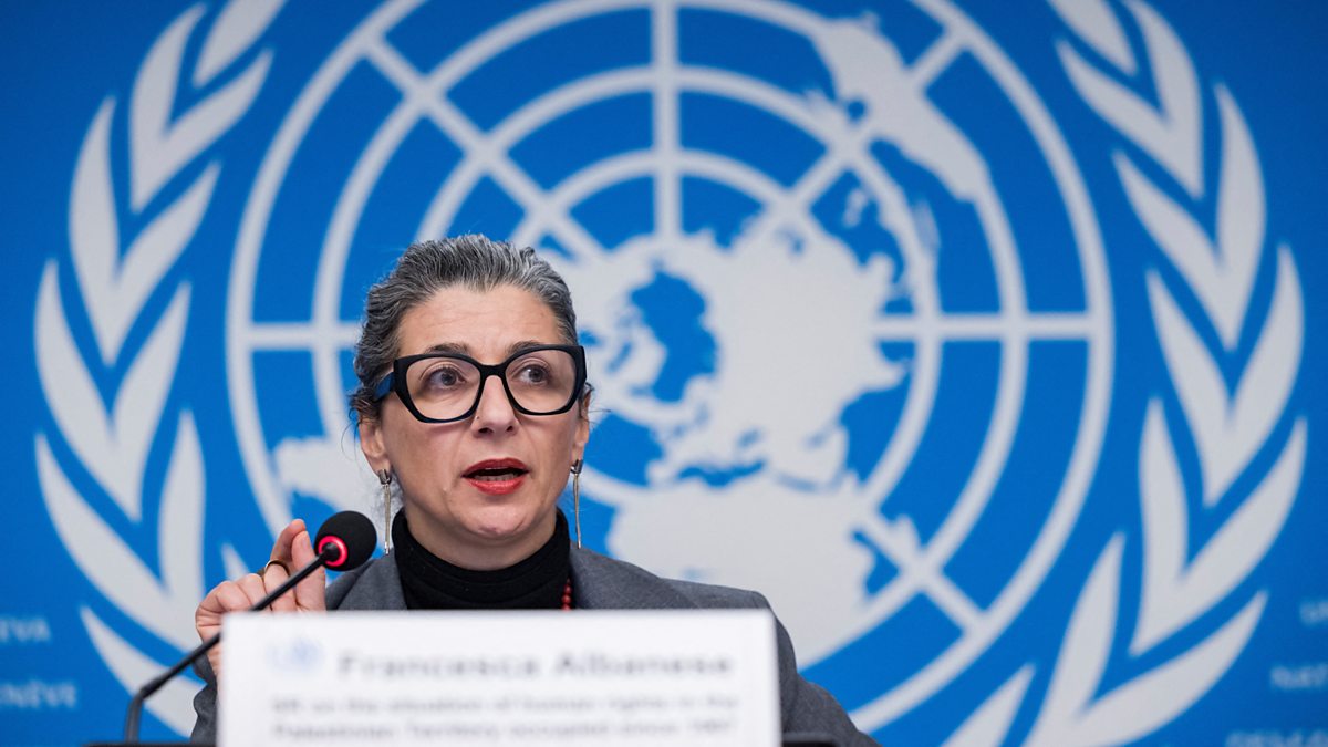 UN report accuses companies of complicity in war crimes in the Palestinian territories