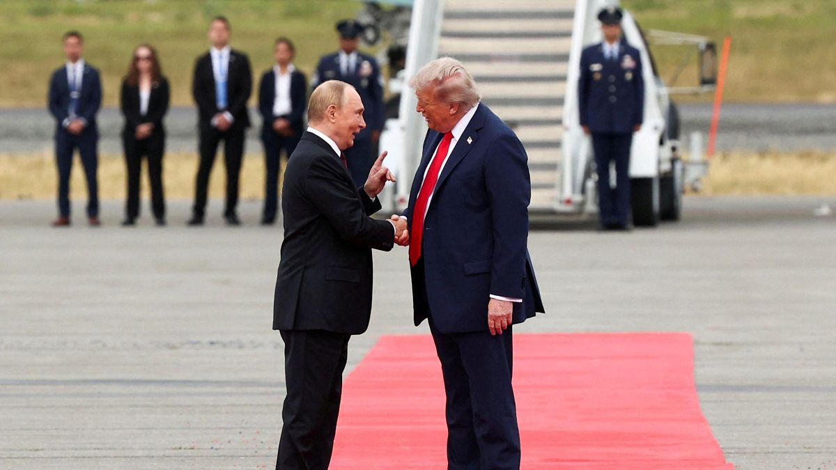 Newshour, Putin and Trump meet in Alaska