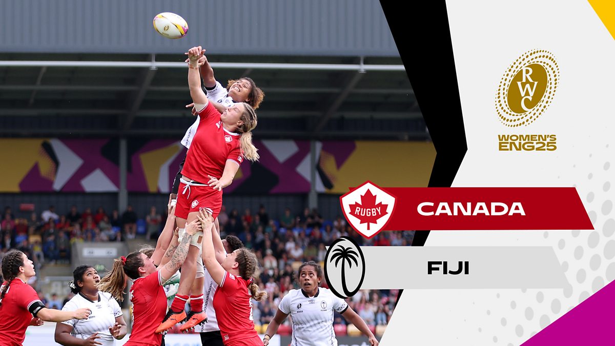 Womens Rugby World Cup 2025 - Group Stage: Canada v Fiji Highlights ...
