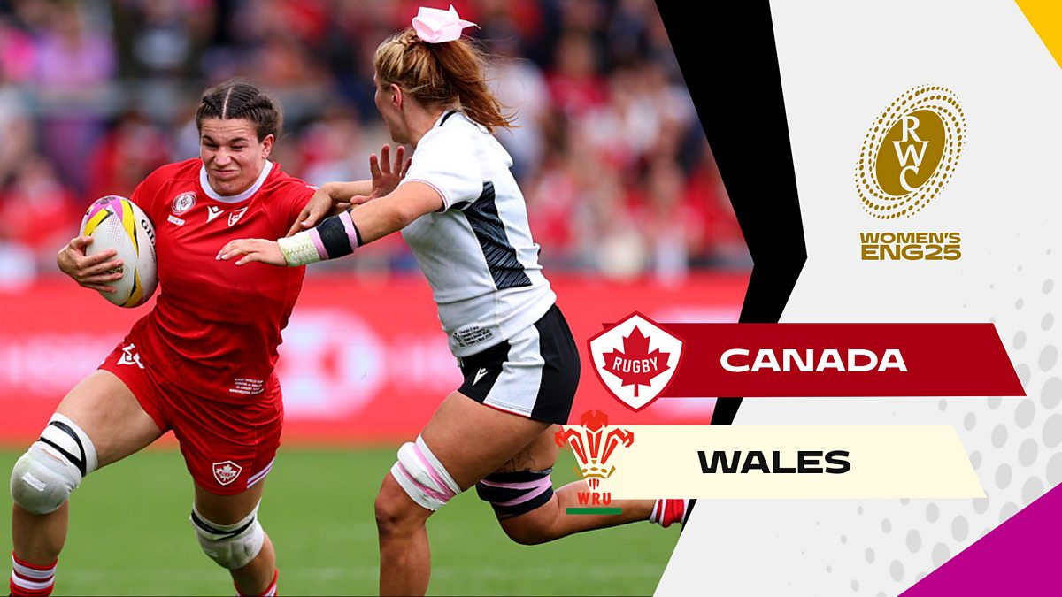 Womens Rugby World Cup 2025 - Group Stage: Canada v Wales Highlights ...