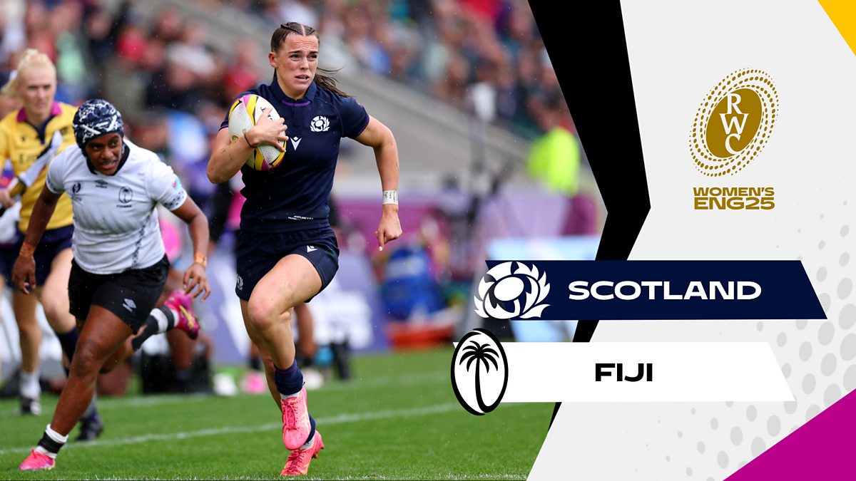 Womens Rugby World Cup 2025 - Group Stage: Scotland v Fiji Highlights ...