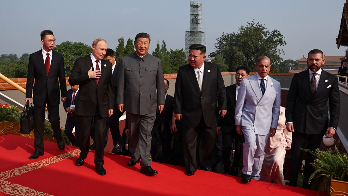 Newshour, China and friends put on a show