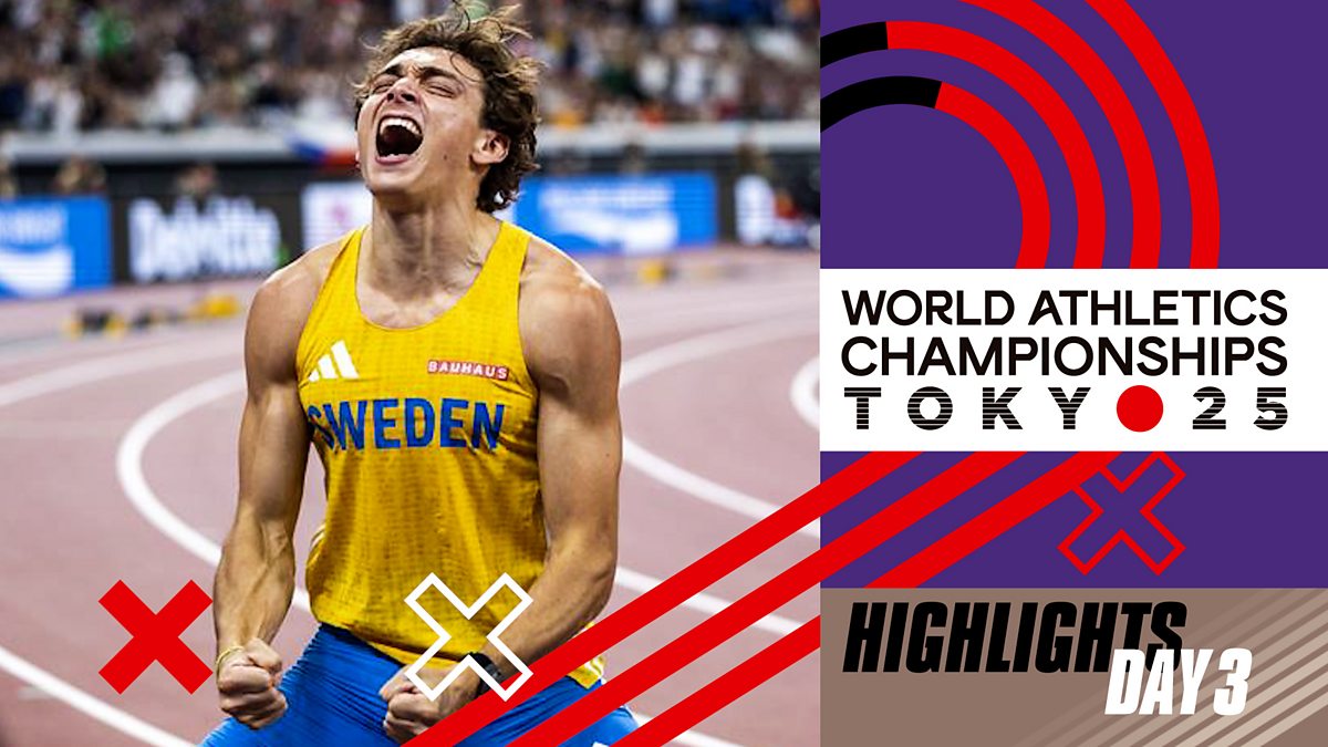 Watch: Day three highlights from World Athletics Championships