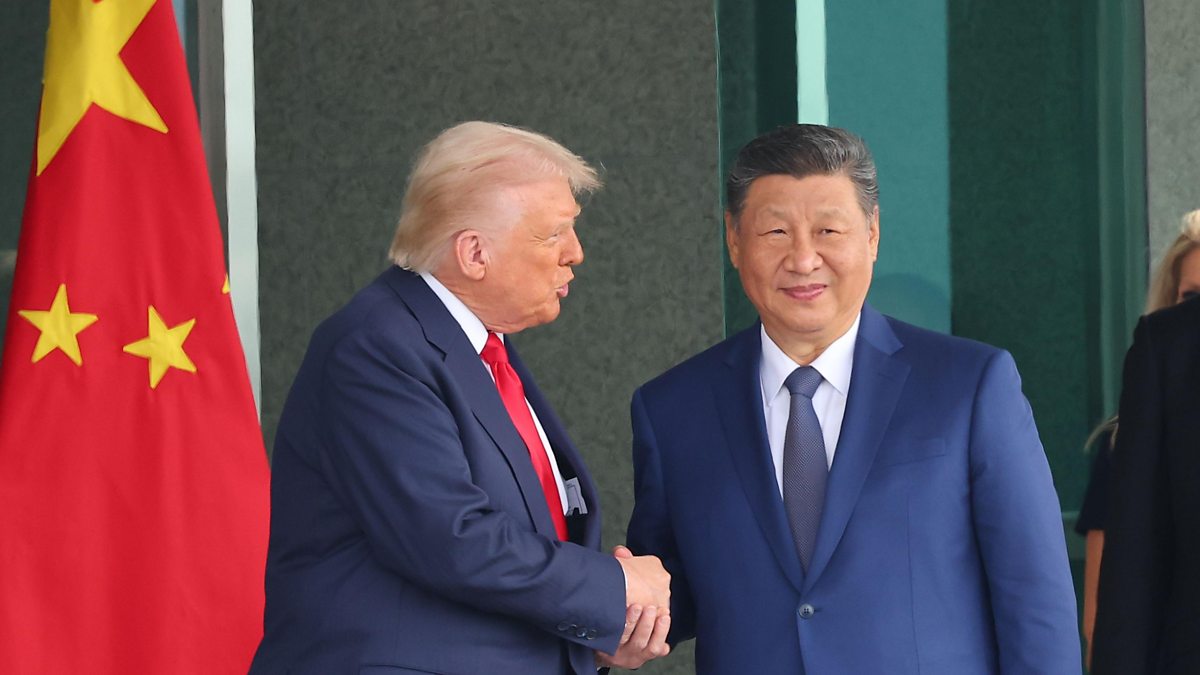 Trump and Xi hold first face-to-face talks in six years