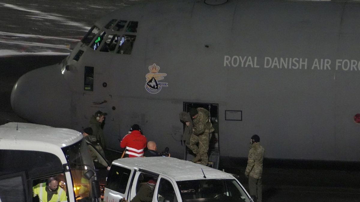 Nato soldiers arrive in Greenland
