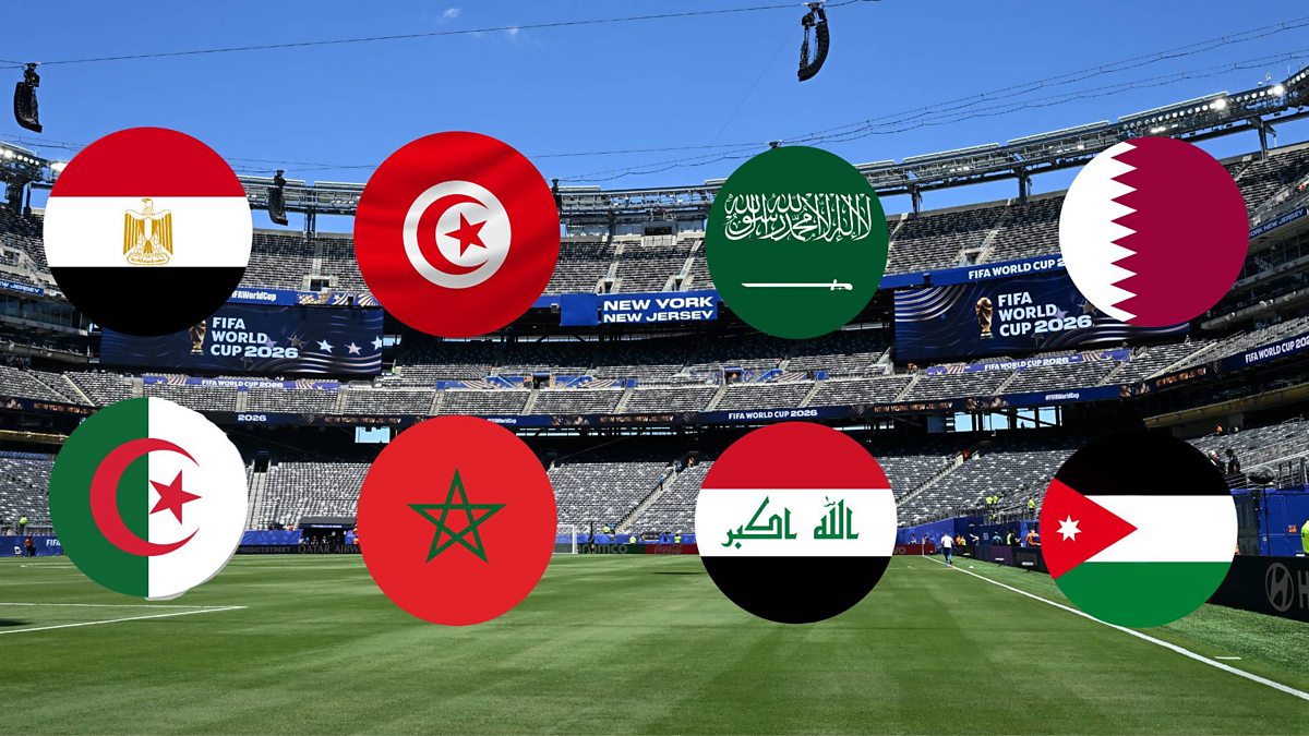 المنتخبات العربية في كأس العالم 2026