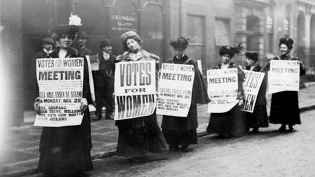 History Ks3 Gcse Suffragettes During World War One Bbc Teach 