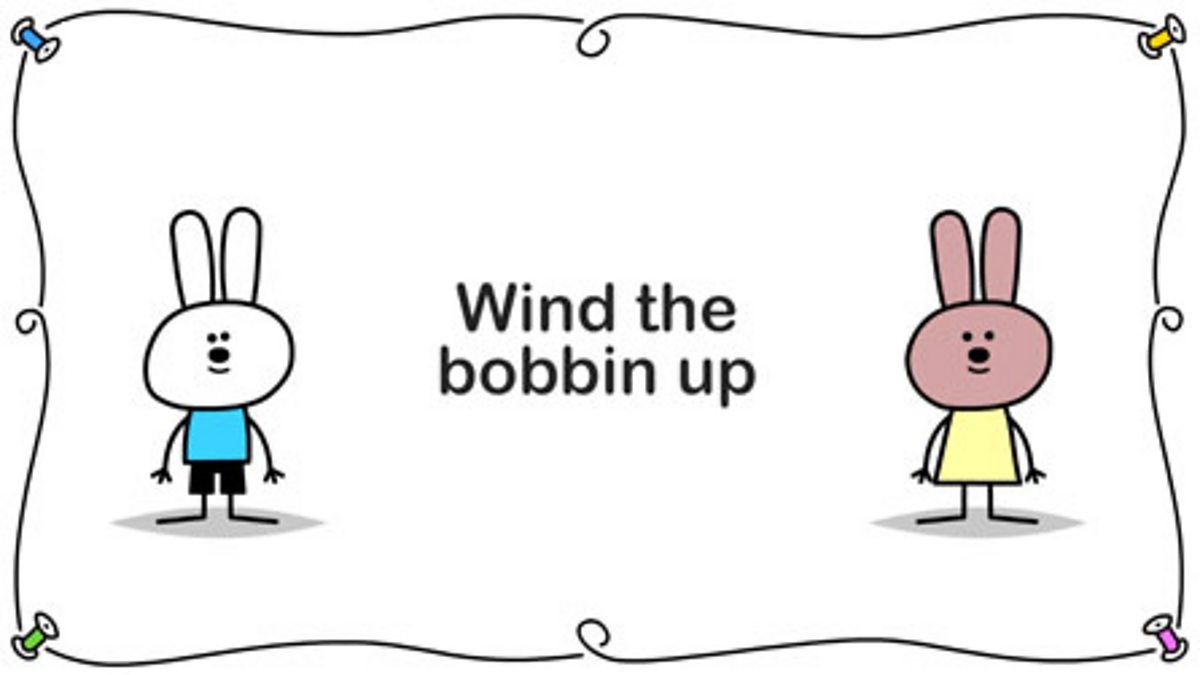 How do I wind the bobbin?