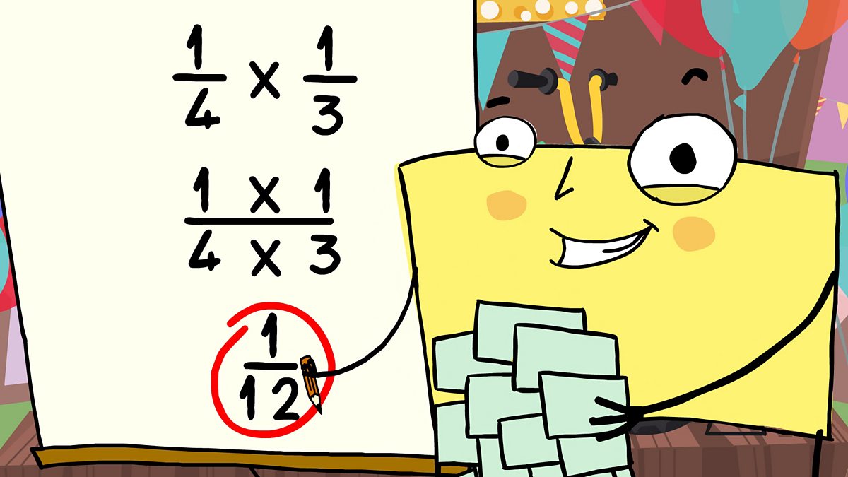 How to multiply fractions - BBC Bitesize