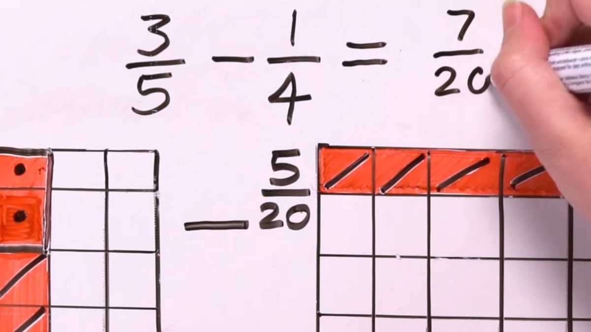 how-to-subtract-fractions-bbc-bitesize