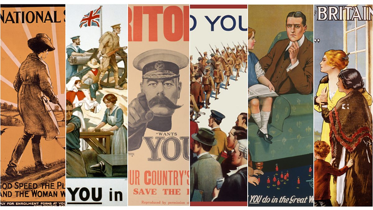 World War 1 Propaganda Posters British