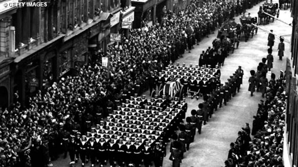 The State Funeral Of Sir Winston Churchill Part 1 BBC Archive   P074y1f0 