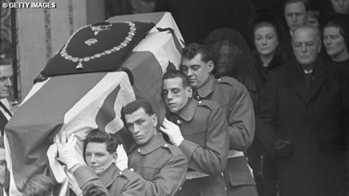 The State Funeral Of Sir Winston Churchill Part 3 BBC Archive   P074y28n 